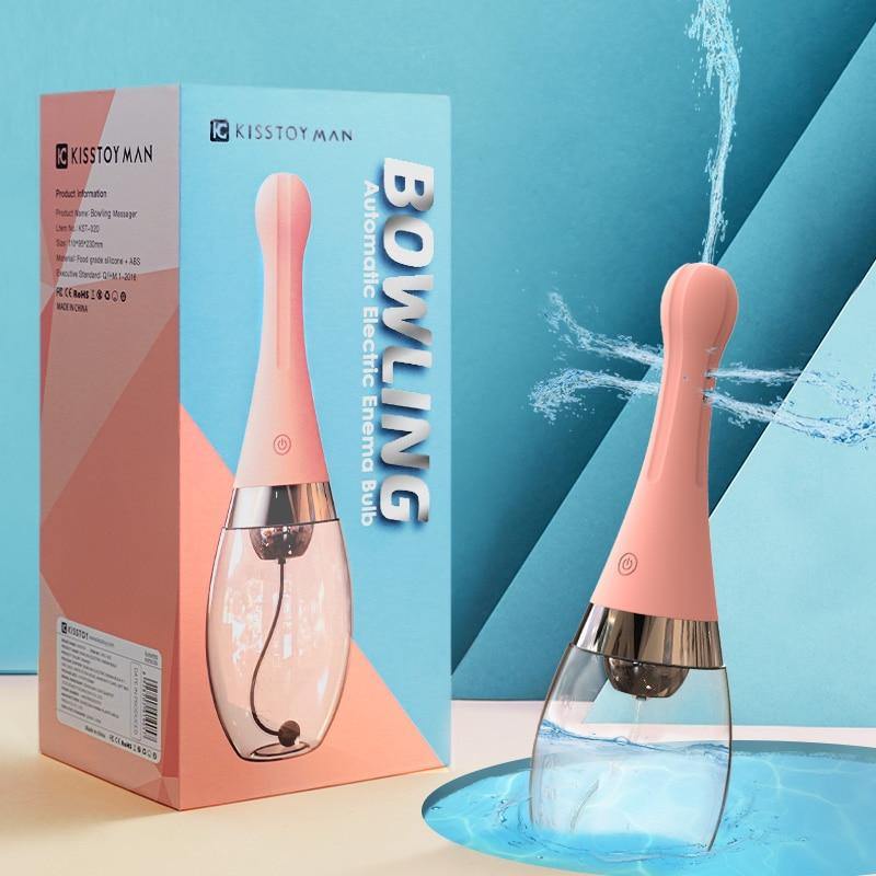 Ducha Estimuladora Intíma Anal e Vaginal Elétrica Bowling Kiss Toy