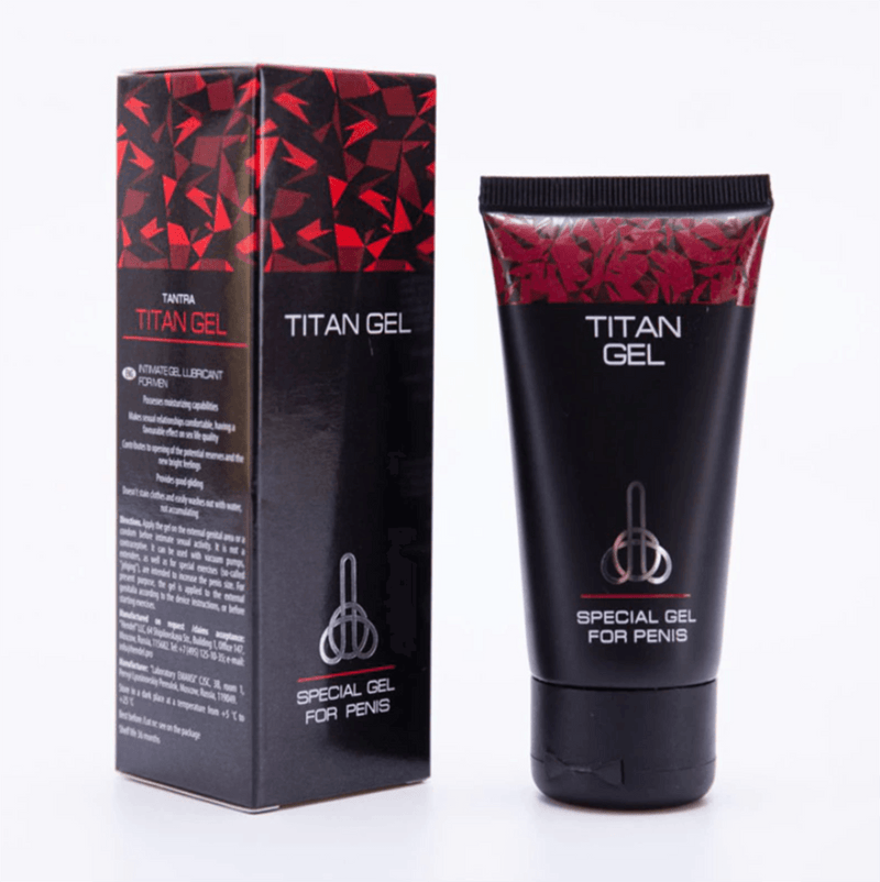 Titan Gel - Potencializa a performance masculina e aumenta