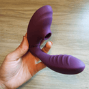 Vibrador de Ponto G e Sugador de Clitóris com 10 Níveis - Absolut