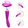 Magic Orgams - Vibrador com Simulador de Sexo Oral com Ondas de Sucção