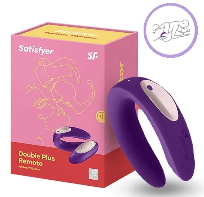 Satisfyer Double Plus Remote - Vibrador para Casais