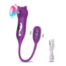 Sugador de Clitóris e Vibrador Bullet de Ponto G - CatLoving