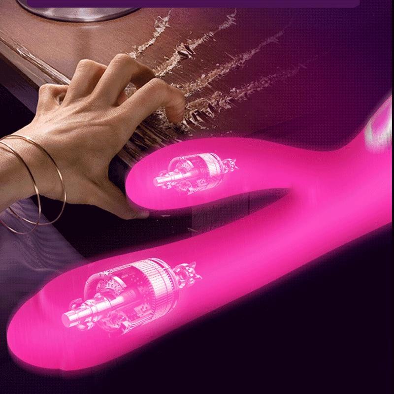 Vibrador Rabbit de Ponto G e Clitóris, Aquecimento e Multi Velocidades - Mr Rabbit